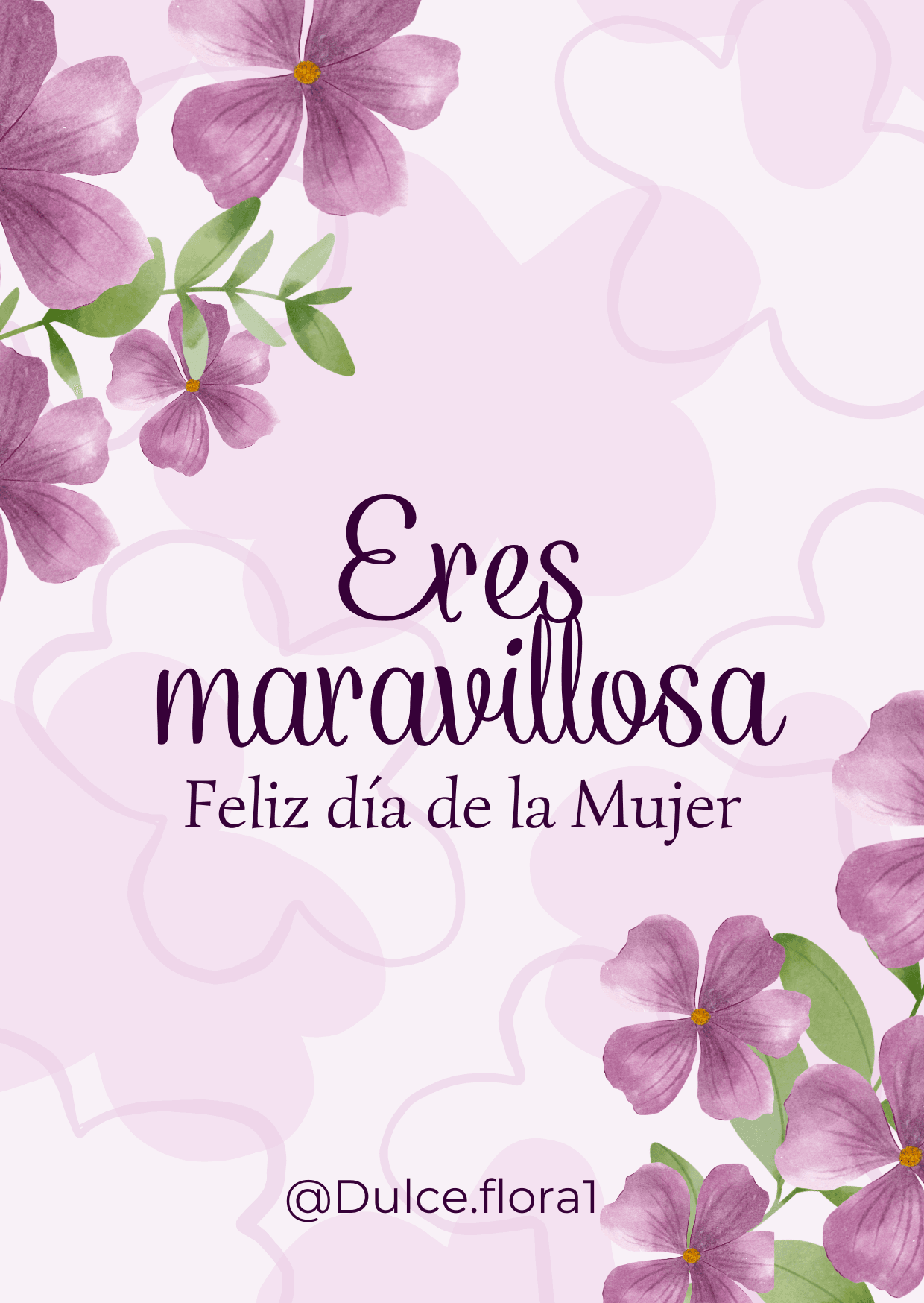 ESPECIAL DIA DE LA MUJER💜🌸🌻